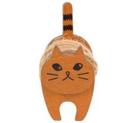 DOITOOL Porte-corde en Bois Forme Chat Mignon, Organiseur de Corde Chanvre Léger pour Accessoires Couture, Décoration Intérieure Créative et Fonctionnelle