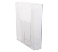 DOITOOL Porte-documents Suspendu en Acrylique Transparent, Support Mural Facile à Installer pour Bureau et Domicile, Organiseur Sécurisé pour Lettres et Dossiers