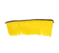 DOITOOL Postiche D'halloween Crête de Coq Jaune en Plastique Facile à Installer pour Carnaval et Fête Couleur Vive et Style Fashion