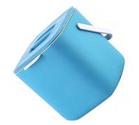 DOITOOL Poubelle Plastique Portable Couvercle, Tri Double, Usage la Cuisine | Poignée de Transport, Design Moderne Simple, Grand Volume, pour Salle de Bain, Bureau et Étudiants