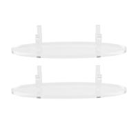 DOITOOL Présentoir pour Stylos Plume en Acrylique Transparent 2 Pièces, Support Pratique et Robuste pour Étude et Boutique