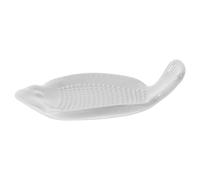 DOITOOL Presse-ail Créatif en Céramique Blanc, Facile à Utiliser et Pratique pour Râper Gingembre et Carottes à Domicile