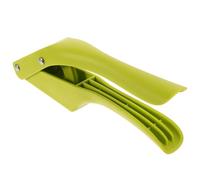 DOITOOL Presse-Ail Manuel en Acier Inoxydable Poignée Ergonomique Incurvée Hachoir à Ail Multifonction Compact Léger Cuisine Outil de Hachage et Trancheuse à Ail Pratique Boîte Présent