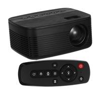 DOITOOL Projecteur LED Portable pour Cinéma à Domicile Lecteur Multimédia avec Connectivité Facile aux Appareils Tels Que Ordinateurs et Clés USB