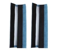 DOITOOL Protection de Repose-bras pour Fauteuil Roulant et Déambulateur, Mousse à Mémoire de Forme Bleue, Coussin Épais Respirant Antidérapant, pour Seniors Bureau