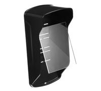 DOITOOL Protection Étanche Sonnette Extérieur avec Couvercle Anti-pluie Installation Facile Courbure Optimisée pour Caméra Non Obstruée Protection Intempéries pour Sonnette Porte