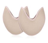 DOITOOL Protège-orteils de Ballet en Sebs Beige, Semelles Demi-coussins Souples pour Réduire la Pression Avant-pied, Haute Flexibilité pour Danse Classique et Usage Quotidien