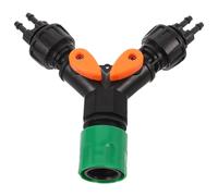 DOITOOL Raccord Rapide pour Irrigation Goutte à Goutte, Adaptateur Universel pour Tuyau d'arrosage, Distributeur de tuyaux d'arrosage pour Jardin extérieur, Robinet étanche, système