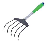 DOITOOL Râteau à Griffes INOX Poignée Légère et Bord Lisse, Outil de Fouille de Coquillages et Algues sur Plage, Conçu pour Ramassage de Palourdes, Huîtres et Crabes, Couleur Aléatoire