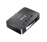 DOITOOL Récepteur sans Fil Émetteur Audio Adaptateur Optique Aux pour Système Haut-Parleur Transmission sans Perte De Mètres