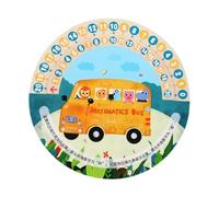 DOITOOL Règle Portable pour Garçon Fille Éducatif Mathématique pour Addition et Soustraction Outil Apprentissage Manuel pour Compter et Coordination Œil-main Support Pédagogique pour