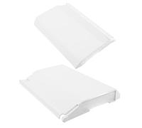 DOITOOL Remplacement du volet de Skimmer de Piscine Porte à clapet de Skimmer de Piscine 2pcs Blanc PVC 19.50x13.50x2.20cm pour Swim Pool Fournitures de Piscine Not Easy to Wear et Not