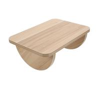 DOITOOL Repose Bois pour Bureau sous Bureau Repose Jambes Confortable et Pratique Design Simple et Stable Support de pour Usage Prolongé Sécurité avec Bords Lisses Couleur Aléatoire