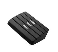 DOITOOL Repose Pied à Roulettes Sous Bureau avec Massage Antidérapant et Compact Adapté pour Bureau et Maison Support Sûr pour Adultes