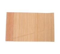 DOITOOL Rideau de Thé en Bambou Imperméable et Isolant Thermique, Chemin de Table Zen pour Salon de Thé, Protège Surface de Table Marron en Bambou