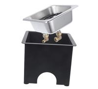 DOITOOL Rince-verres en Acier Inoxydable Nettoyage Complet avec Pulvérisation D'eau Multi-angles pour Bar et Usage Domestique, Set de 1 pour Lavage