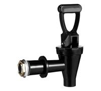 DOITOOL Robinet pour Distributeur de Boissons en Acier Inoxydable Noir | Remplacement Facile, Contrôle du Versement, Étanchéité Fiable, Compatible Distributeurs à Eau et Machines à Thé