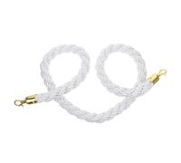 DOITOOL Rope Barrier System Braided Queue Stanchion Rope With Hooks For Crowd Control Events Hotels Theaters