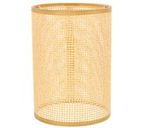 DOITOOL Rotin Abat-Jour Remplacement E27/E14 Lustre Abat-Jour Naturel Tissé Cylindre Couvercle De Lumière Couvercle De Lampe De Table Pour Lustres Lampes De Table Au