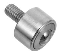 DOITOOL Roulement à Billes à Tige Filetée M12 et Durée de Vie Prolongée en Acier Argenté Stabilité Remarquable Charge Maximale 30kg pour Machines Industrielles