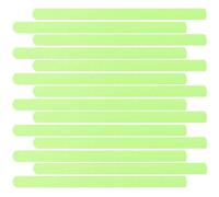 DOITOOL Ruban Adhésif Antidérapant Lumineux PEVA 24 Pcs Bande Réfléchissante de Sécurité pour Escaliers Intérieur Extérieur Bande Adhésive de Sécurité Étanche pour Sol