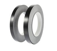 DOITOOL Ruban Adhésif de Réparation D'écran Pet Noir 12mm X 50m 15mm X 50m, 2 Rouleaux, Ruban Double Face pour Réparation Téléphone, Bande Adhésive pour Écran Lcd, Usage Professionnel