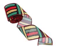 DOITOOL Ruban de Fête Mois de L’histoire des Noirs 63 Mm X 4,5 M en Polyester Résistant, Ruban D’emballage Présent Coloré pour Décorations Festives, Projets DIY et Embellissements de