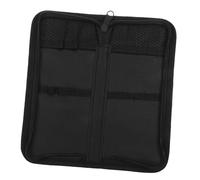 DOITOOL Sac à Brosse Étui à Crayons Petit Étui à Crayons Capacité Pochette De Poche Porte-stylos Trousse à Crayons pour Femme Sacs à Crayons Plumier Porte-Crayon Noir Tissu Oxford