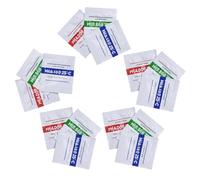DOITOOL Sachets d'étalonnage du pH 15 unités poudre tampon pH 4,0 6,86 9,18 léger ABS pour tests piscine et hydroponie