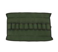 DOITOOL Sacoche de Rangement Outils Imperméable Toile Militaire Verte Pochette de Voyage Compacte et Légère Étui Enroulable pour Jardinage Couture et Bricolage