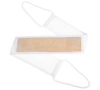 DOITOOL Sangle de Lavage Dorsale Exfoliante Naturelle en Luffa, 2 Pièces, Confortable à Tenir, pour Gommage Corporel et Soins Peau Bain
