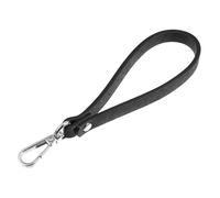 DOITOOL Sangle de Poignée pour Paquet à Main en Pu Noir Boucle, Bandoulière Remplaçante Adaptée aux Projets de Fabrication DIY