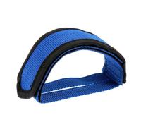 DOITOOL Sangles de Pédales de Vélo Protection du Pied en Nylon Bleu avec Forte Adhérence à Pignon Fixe pour Vélo de Route