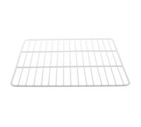 DOITOOL Séparateur d'Étagère Métallique pour Congélateur 45X40 CM Organisateur en Maille Blanche Amovible Optimise Rangement et Circulation d'Air Compatible Congélateurs Domestiques et