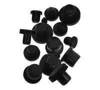 DOITOOL Set de Bouchons Silicone pour Bouteilles de Sel et Poivre Bouchons Étanches Réutilisables pour Verrerie Joints Souples de Remplacement Plusieurs