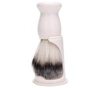 DOITOOL Set de Brosse à Barbe pour Homme Support, Brosse en Poils Naturels et Plastique, Nettoyage Approfondi et Rangement Organisé pour Entretien et Rasage Manuel