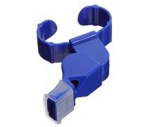 DOITOOL Sifflet de Sport à Double Tonalité Bleu avec Anneau Plastique Abs Solide Sifflet D’Arbitre et Entraîneur pour Randonnée Urgence et Entraînement Accessoire Léger et Portable