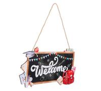 DOITOOL Signalétique De Porte Pendant La Rentrée Plaque De Porte Professeur Décoration De Classe De Maternelle Signe De Bienvenue En Bois Panneau Scolaire Panneau Suspendu En Bois Peuplier