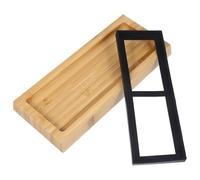 DOITOOL Socle Antidérapant pour Pierre à Aiguiser en Matériau Synthétique, Surface Lisse et Portable, pour Affûtage à Domicile des Couteaux