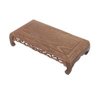 DOITOOL Socle en Bois Style Vintage pour Pot de Fleurs et Brûleur de Parfum