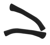 DOITOOL Spandex Embouts de Branches de Lunettes Antidérapants Noir | Réduit la Pression Derrière L'oreille, Facile à Poser et Retirer, pour Sport, Course, Garçon Fille