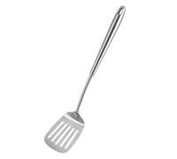 DOITOOL Spatule en Acier Inoxydable Robuste Manche Rond Ustensile Cuisine Résistant à la Chaleur pour Frire et Cuisiner Compatible Lave-Vaisselle Usage Domestique Ustensile Cuisine