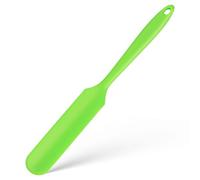 DOITOOL Spatule Racloir à Bocal en Silicone Épais 24,5 X 3 Cm Spatule Double Face Verte à Gâteau Ergonomique Racloir Pratique Cuisine et Pâtisserie