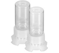 DOITOOL Station D'abreuvement pour Fourmis Mangeoire à Eau Pratique en Plastique Blanc 2pcs 5ml pour Colonie de Fourmis pour Éleveurs