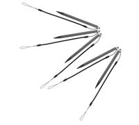 DOITOOL Stylet pour Écran Tactile pour Téléphone et Tablette en Plastique et Aluminium Corde à Ressort Anti-Perte avec Pointe Haute Précision 5pcs Design Léger et Grip Confortable