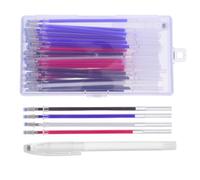 DOITOOL Stylos Textiles Pointe 1 Mm, Plastique Solide Haute Température Encre Effaçable la Chaleur 1 Set Couleur Aléatoire pour Couture et Patchwork