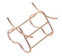 DOITOOL Support à Maquillage en Métal Rose Doré de Cœur, Porte-éponge pour Œuf de Maquillage, Support de Séchage Compact pour Cosmétiques, Rangement Pratique pour Coiffeuse, Accessoire