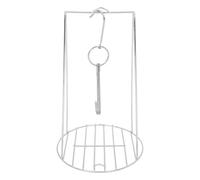 DOITOOL Support à Poulet, Crochet de Levage pour Dinde, Grille de friture en Acier Inoxydable, Accessoire pour friteuse à Poulet.