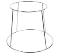 DOITOOL Support Alimentaire Porte-assiettes Pratique et Facile à Nettoyer en Acier Inoxydable à Double Couche pour Fruits de Mer pour Restaurant de Fruits de Mer