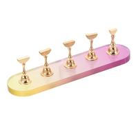 DOITOOL Support Base Dégradée en Acrylique Magnétique pour Léger Pratique Nail Art Écoles et Salons de Manucure